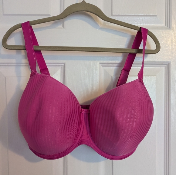 Freya Womens Idol Underwire Moulded Balcony Bra Hot Pink Size 38G UK/38I US - Picture 2 of 4